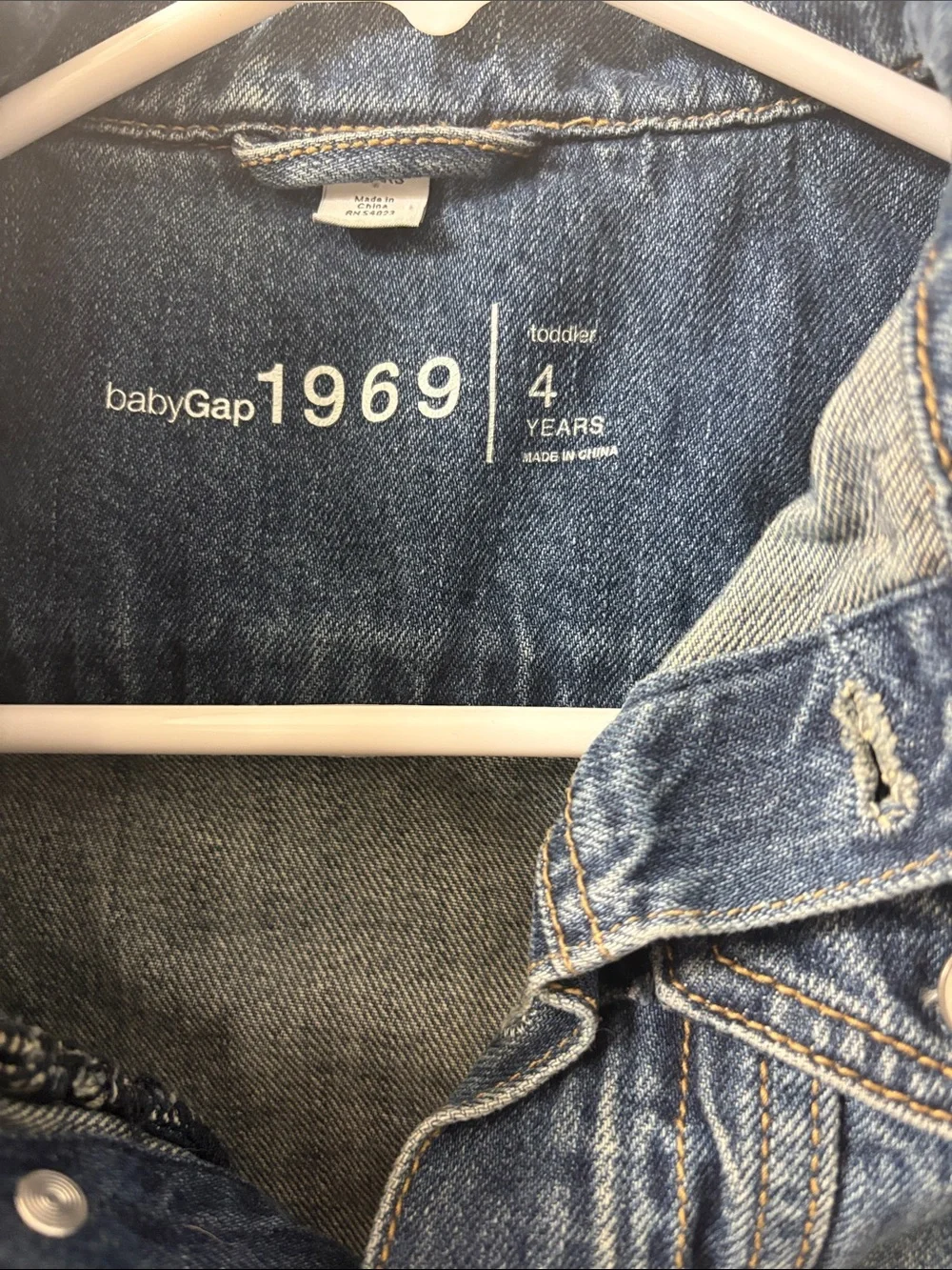 GAP Kids Blue Denim Jean Jacket